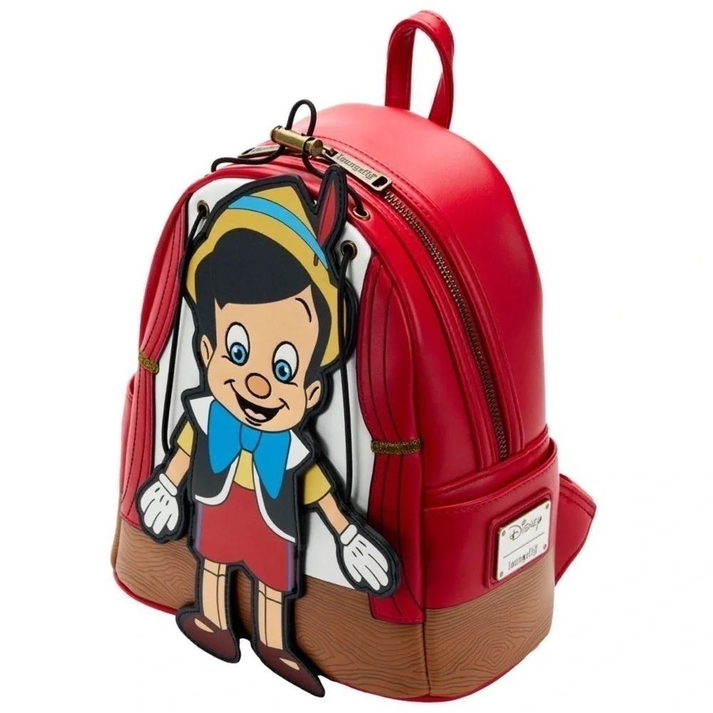 Disney Loungefly Pinocchio Marionette Moving Puppet Classic Mini Backpack